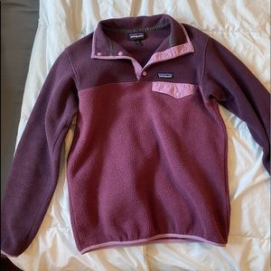 patagonia synchilla fleece snap-T pullover